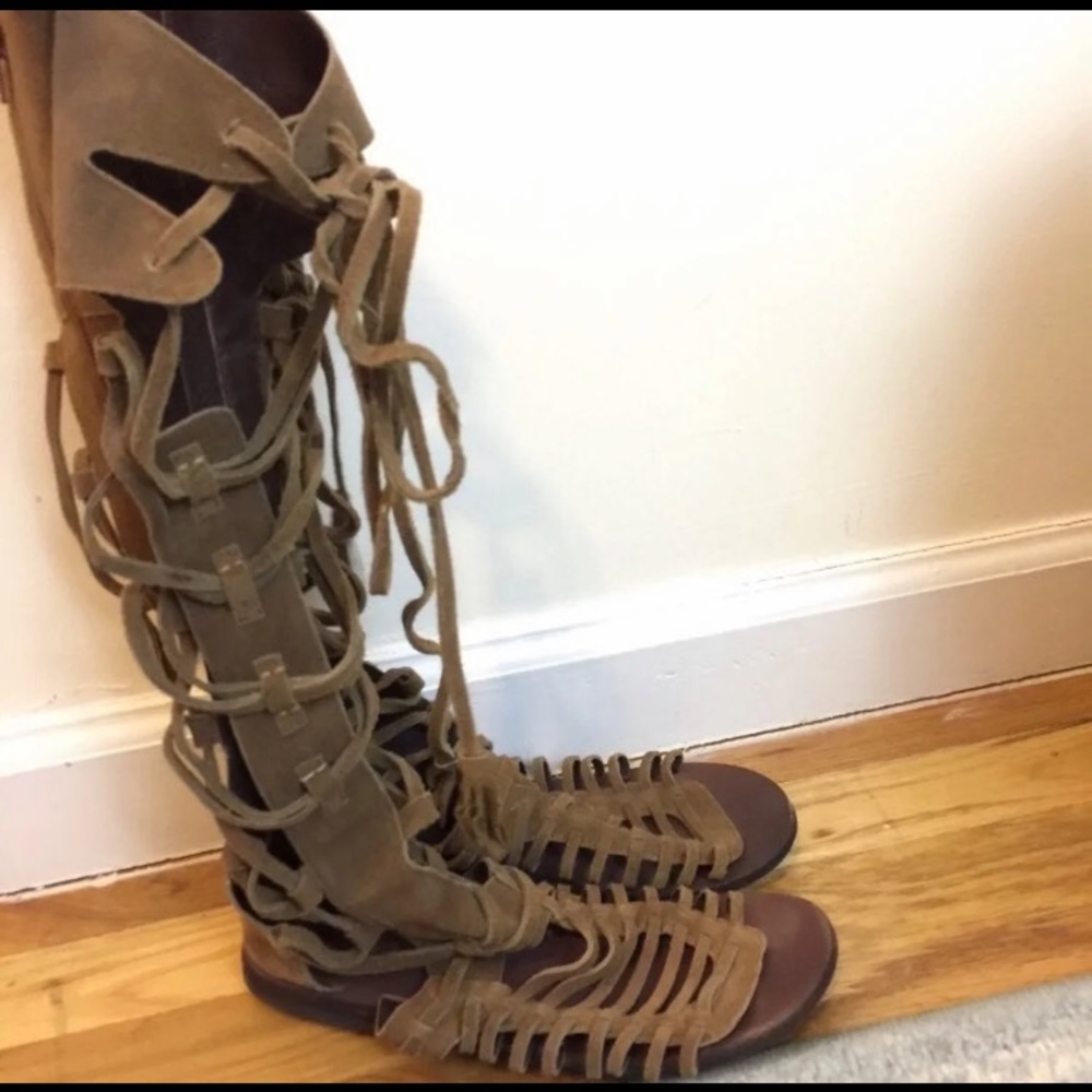 Free people gladiator Sandals